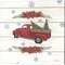 Holly Berry Tree Farms Truck & Christmas Tree Trio by Deb Strain 14" x 14" Canvas Wall Art (Set of 2)